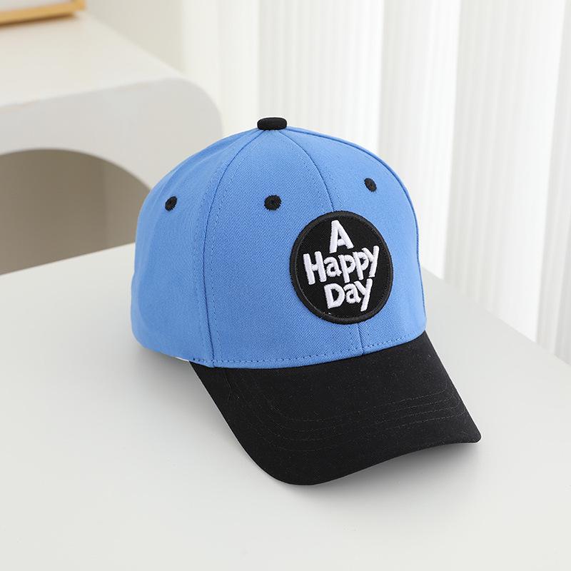 2026 Trendige Kinder Baseballkappe im Colorblock-Design - Stilvolle Sonnenhut für Jungen und Mädchen