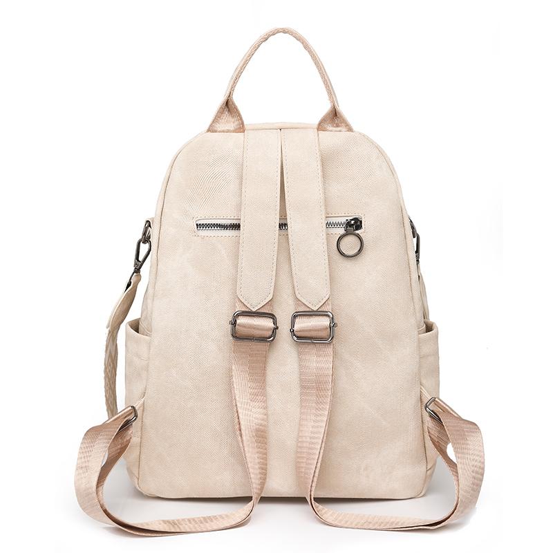 Vintage Women's Backpack Student Schoolbag Large Capacity Travel Backpack