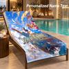 One Piece Handtuch mit individuellem Namen, großes weiches Handtuch für drinnen, Badezimmer, draußen, Strand