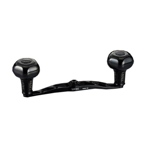 Б/у Новый шатун LIVRE 11580 130 (РУКОЯТКА 130) Серия B с ручкой PT35B Shimano праворукая полностью черная FRSK130-B35-BKBK