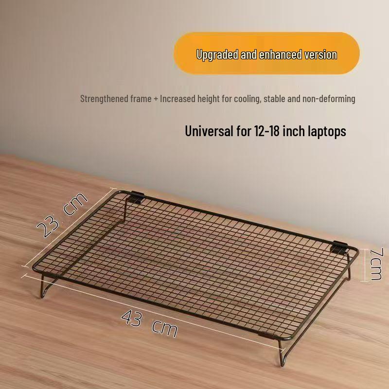 Foldable Laptop Cooling Stand & Office Desktop Riser