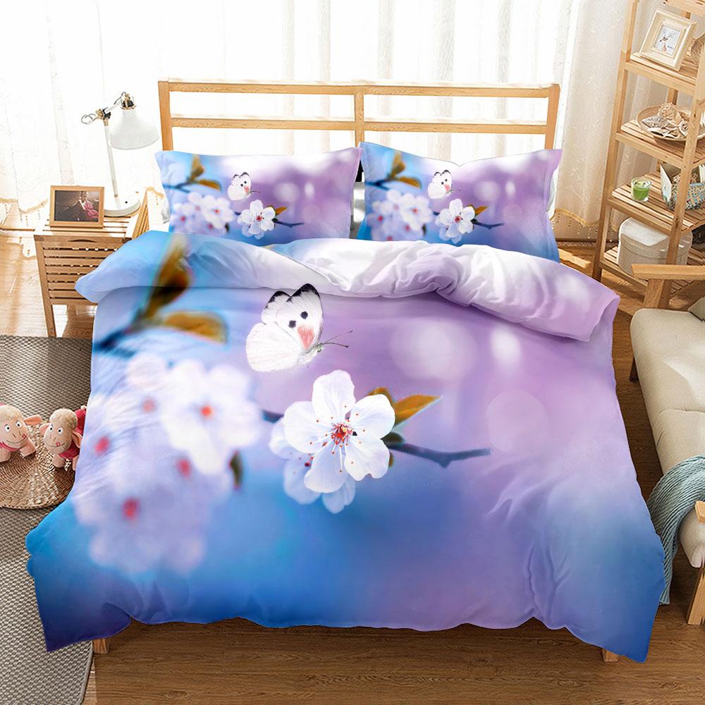 

Комплект постельного белья Big Rose In The Bloom King Queen Twin Single Size Duvet Cover Наволочки Комплект постельного белья EU single(135x200cm)