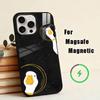 Little Cute Duck  Phone Case For iPhone17,16,15,14,13,12,11 Plus,Pro Magnetic For Magsafe Wireless Charging