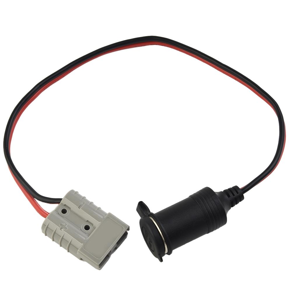 Connector Socket Female Adapter Grey 12/24 Volt 12AWG