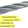 Crane Special Anti-Rotation Steel Wire Rope: 4-Strand, Suitable for 8 to 25 Ton Cranes, Compatible with XCMG, SANY, and Zoomlion