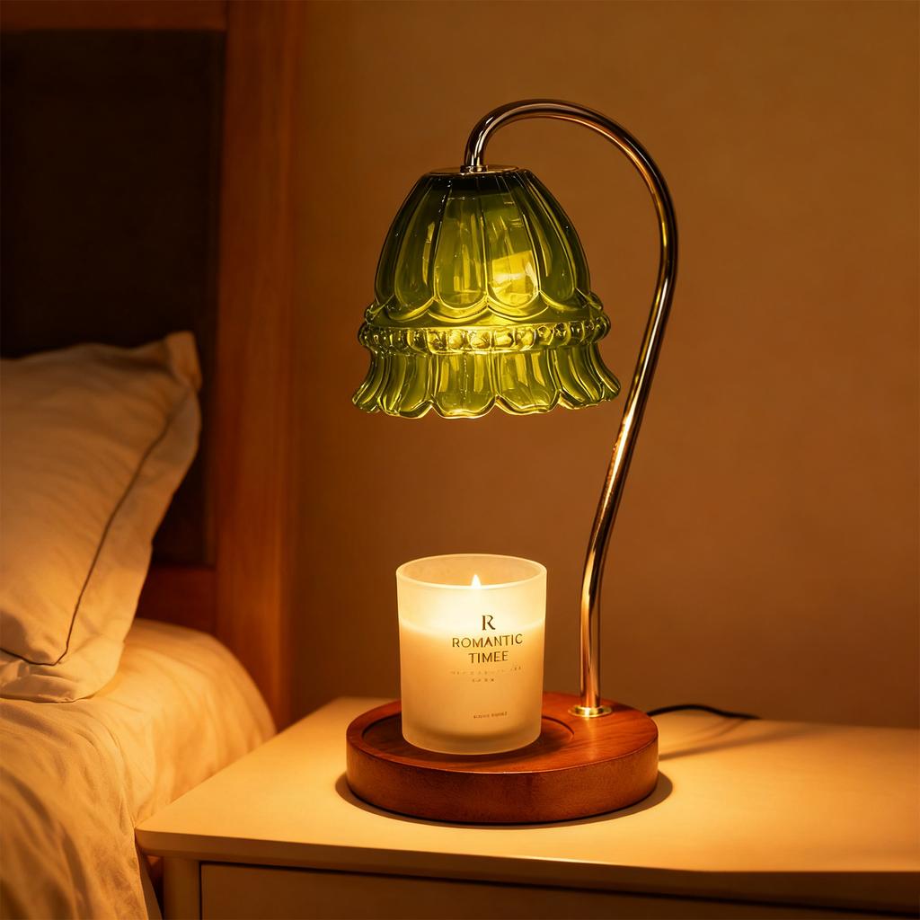 Lampă Romanticaromatherapy pentru Topit Ceară Lampă pentru Topit Lumânări Dormitor Lampă pentru Topit Ceară Poate Fi Temporizată Dimare Lampă Aromaterapie Parfum Cadou de Ziua de Naștere