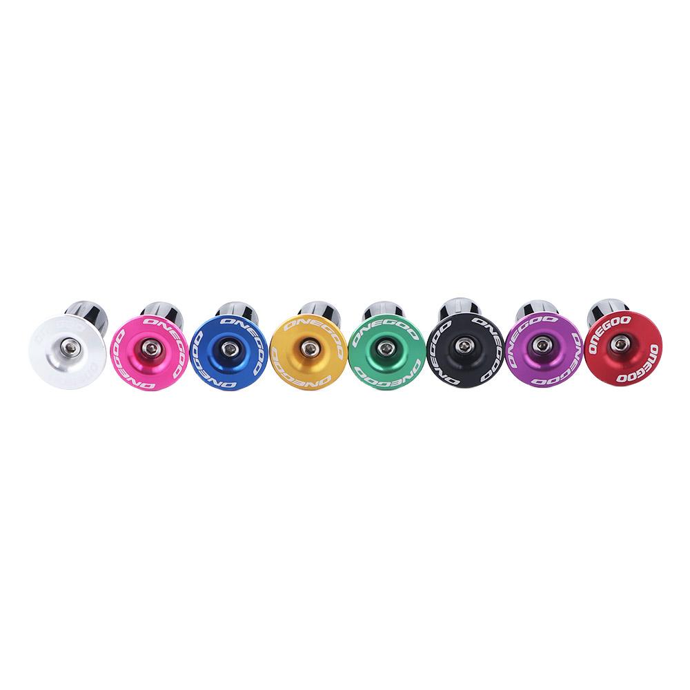 Caps Aluminum Zinc Zinc Alloy Bicycle Grip Bicycle Bar Ends Plugs Handlebar End Caps Handle Grips Plugs