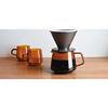 KINTO SEPIA Jug, 4 Cups, Amber, Microwave and Dishwasher Safe, with Graduations, 21749