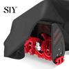 Waterproof Snow Blower Cover 600D Universal Fit Heavy Soft Duty Protection Breathable Outdoor Thrower Case Hood Protector