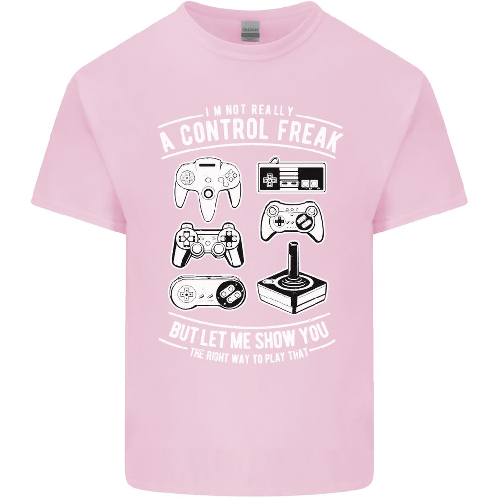 Control Freak Funny Gaming Gamer Unisexs Light Cotton TShirt