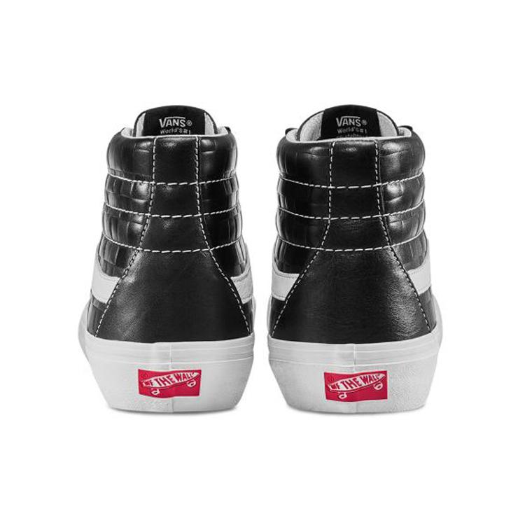 Sk8 Vans-Hi Reissue 6 'Checkerboard Embossed - Black' VN0A4BVGXKU