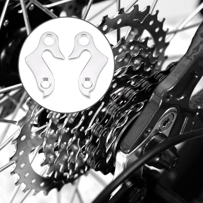 1pair Universals Bike Rear Derailleur Tail Hook Bicycles Rear Derailleur Hanger Cycling Frame Gear Tail Hook Enduring