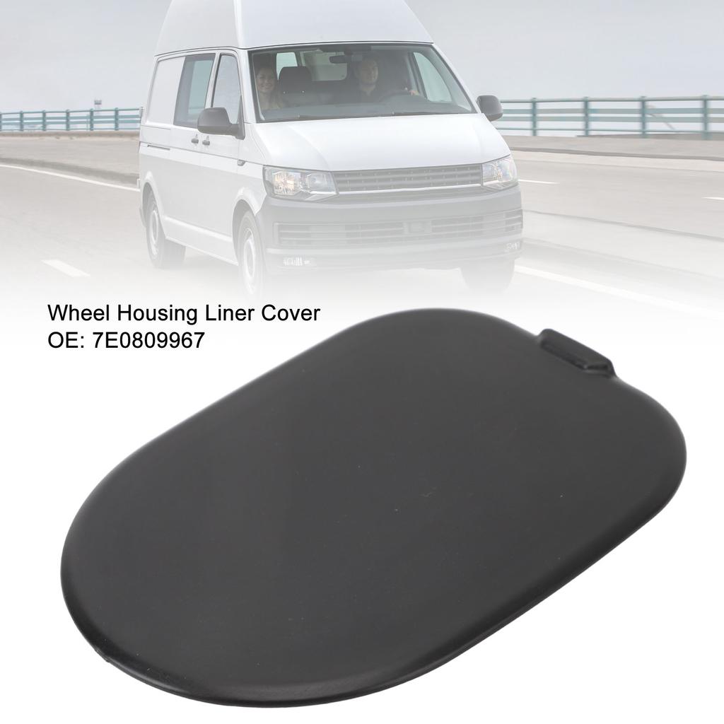 Wheel Housing Liner Trim Decorative Anti Easy Installation Wheel Arch Fog Light Access Cover 7E0809967 for 7C