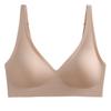 Seamless Women's Support Bra: Anti-Sagging, Adjustable, Jelly Strip Design