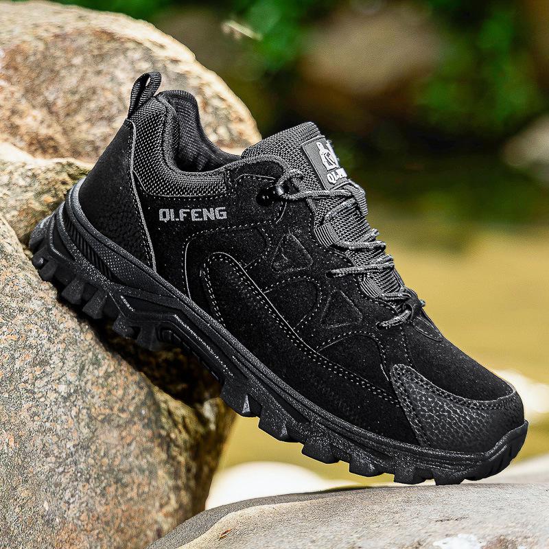 

2025 Spring/Autumn Non-Slip Outdoor Climbing Shoes for Couples - Large Size, Casual Hiking & Travel Footwear Size 44