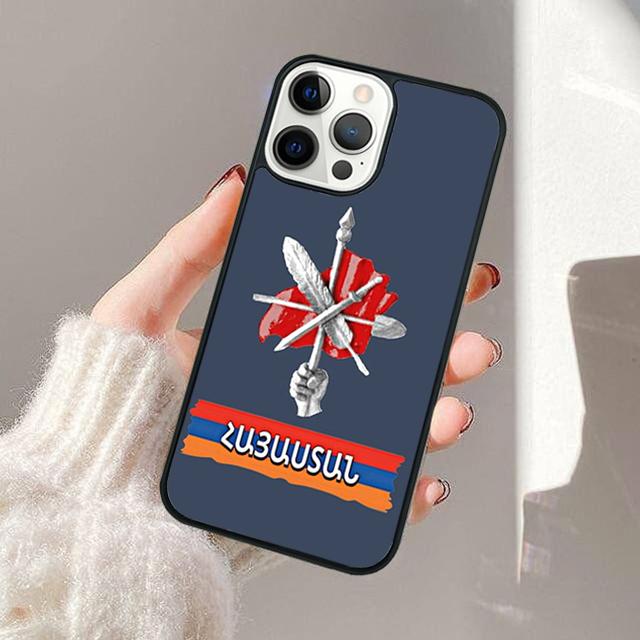 Armenien Armenier Flagge Handyhülle Für iPhone 17 Air 13 12 14 15 16 Hülle Für Apple Pro Max Plus Coque