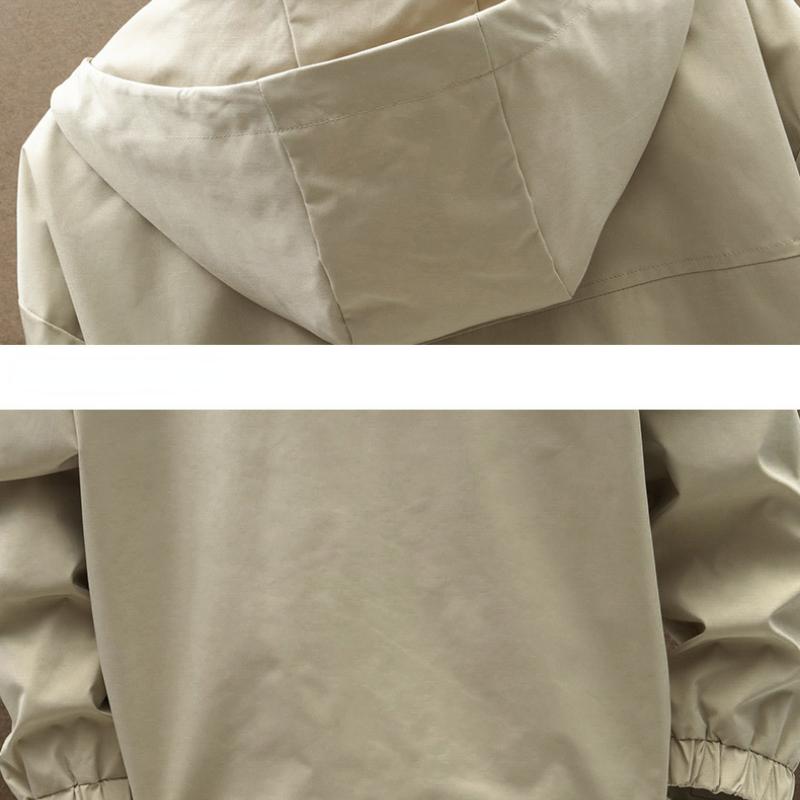 M-8XL Oversized Jacket Men Waterproof Hooded Windbreaker Bomber Jacket Casual Military Jacket Loose Zipper Coats New