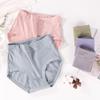3 Pieces Women's Briefs Big Size Lingerie Cotton Undies Underwear High Waist Panties Underpants XL 2XL 3XL 4XL 5XL 6XL