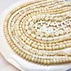 White Turquoise Beads for DIY Necklace Jewelry Accessories - Loose Spacer Beads