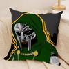 M-MF D-Doom Madlib Cushion Cover Soft Plush Double-Sided Printed Sofa Pillow Cushion Cover | Cozy All-Season Durable Decor Gift