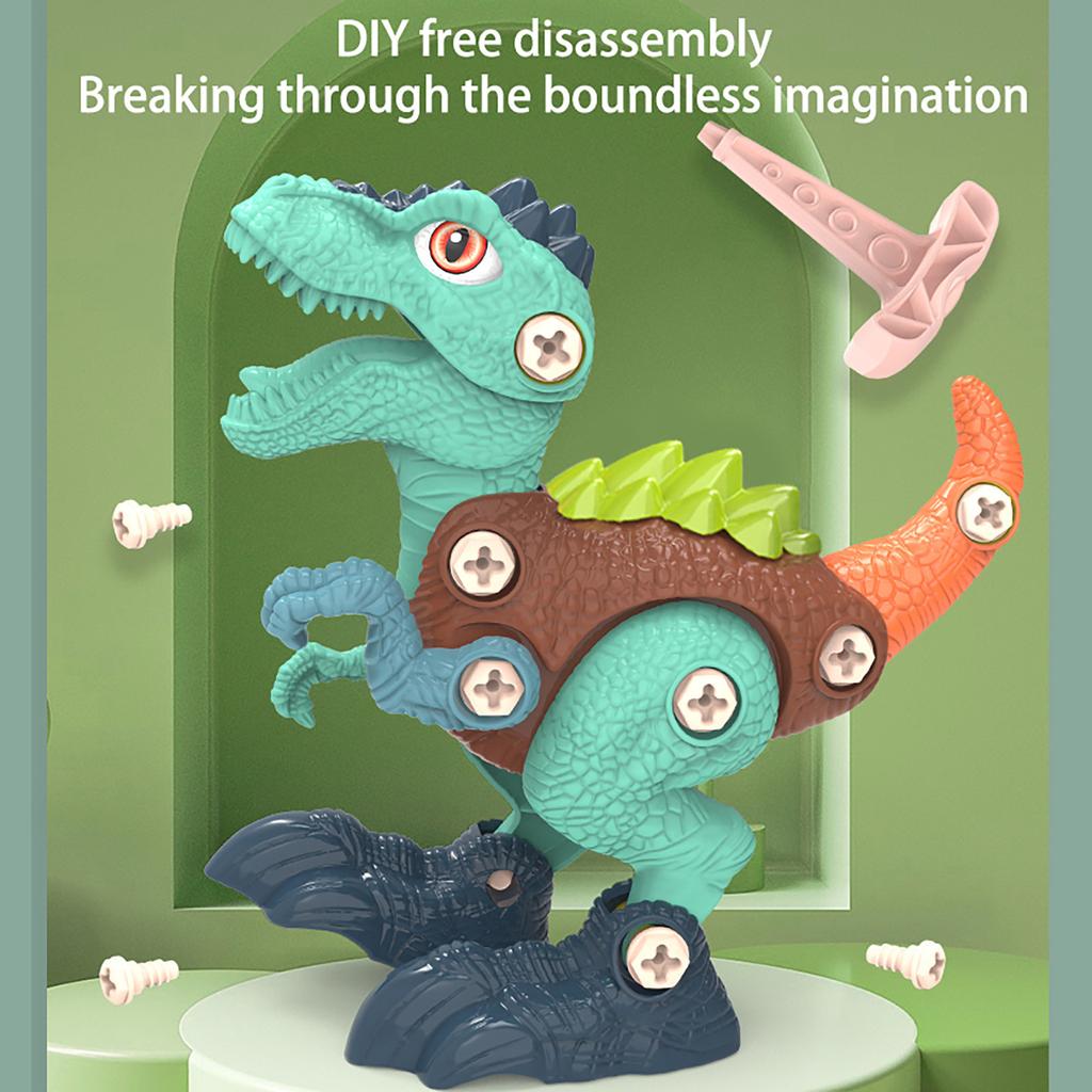 NOS Take Apart Dinosaur Toys For Kids Learning Educational Construction Toy Sets