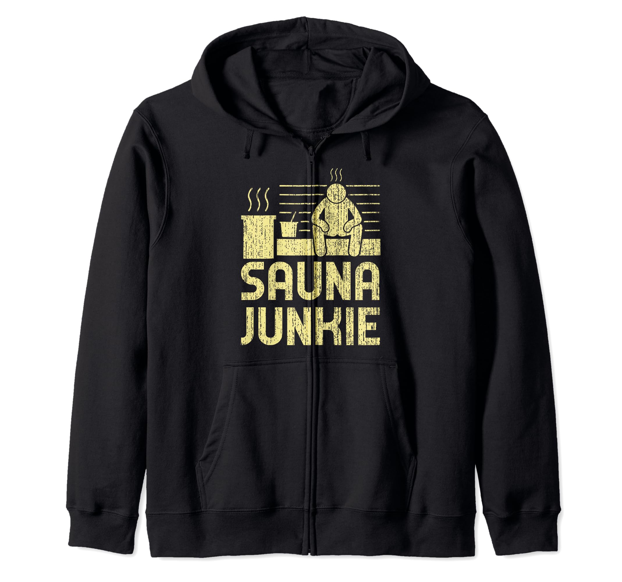 

Sauna Junkie Sauna Zip Hoodie чёрный
