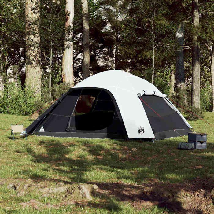 VidaXL Tente familiale à dôme 6 personnes tissu occultant imperméable, tente, tente de jardin, abri d'extérieur, tente de 94726
