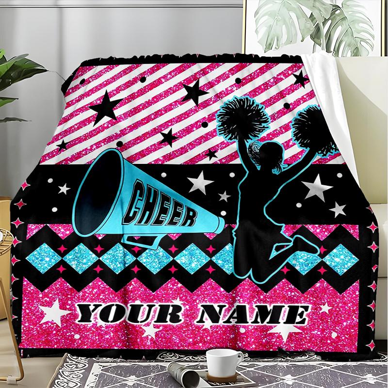 1PC Custom Name Spirit Poster outdooor Flannel blankets Patterns Throw Blanket All-Season Soft Gift for Couch, Bed, Camping gifts