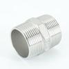 Haishidike 304 Stainless Steel Double Male Thread Nipple