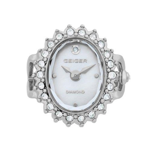 [GEIGER] GEIGER Mother-of-pearl Diamond Ring Watch GE1255QWT GE1255QWT_