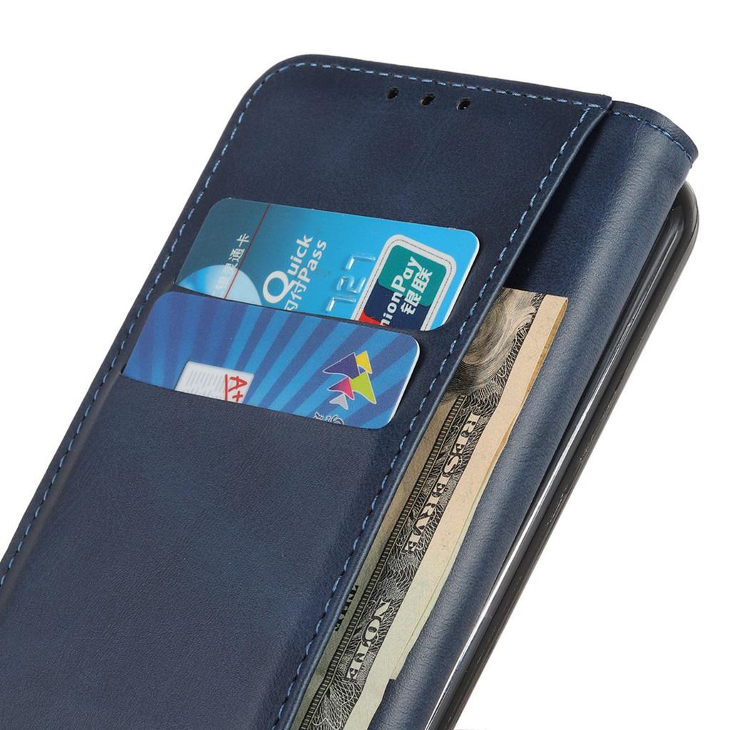 For Sony Xperia 10 VI Protective Case Split Leather Magnetic Closing Wallet Phone Shell