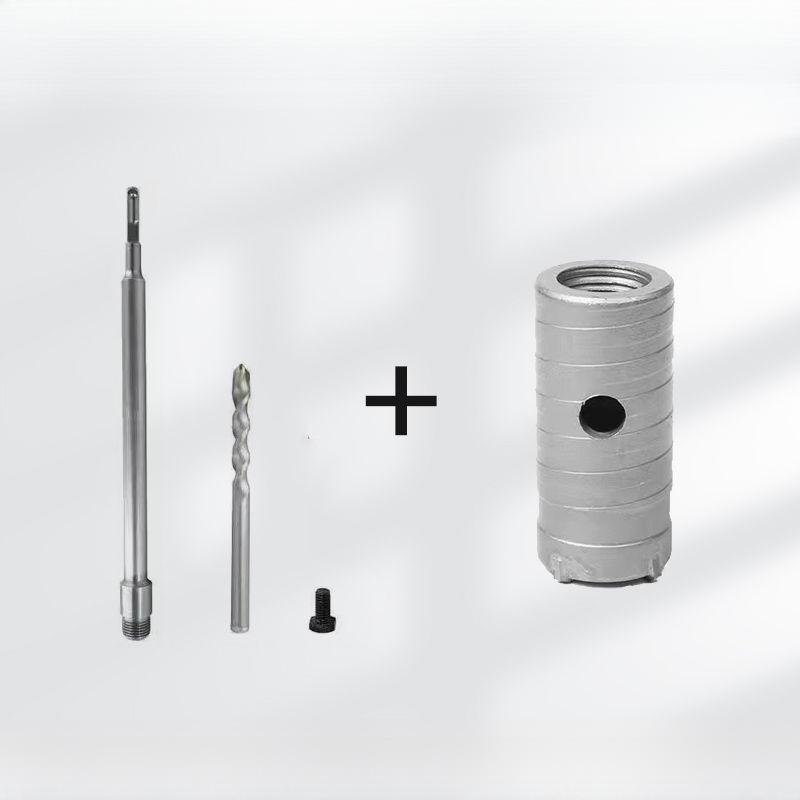 Electric Impact Drill Bit for Cement and Brick Walls - Dry Drilling Opener for Air Conditioner and Water Pipe Installations