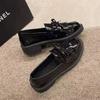 Versatile and comfortable women's spring and autumn new patent leather bow Mary Jane shoes casual shoes women