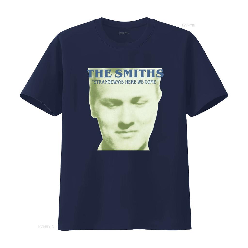 The Smiths Strangeways Here We Come T Shirt Rock Band Print Vintage Washed Streetwear Top For Everyday Wear Graphic Stylish