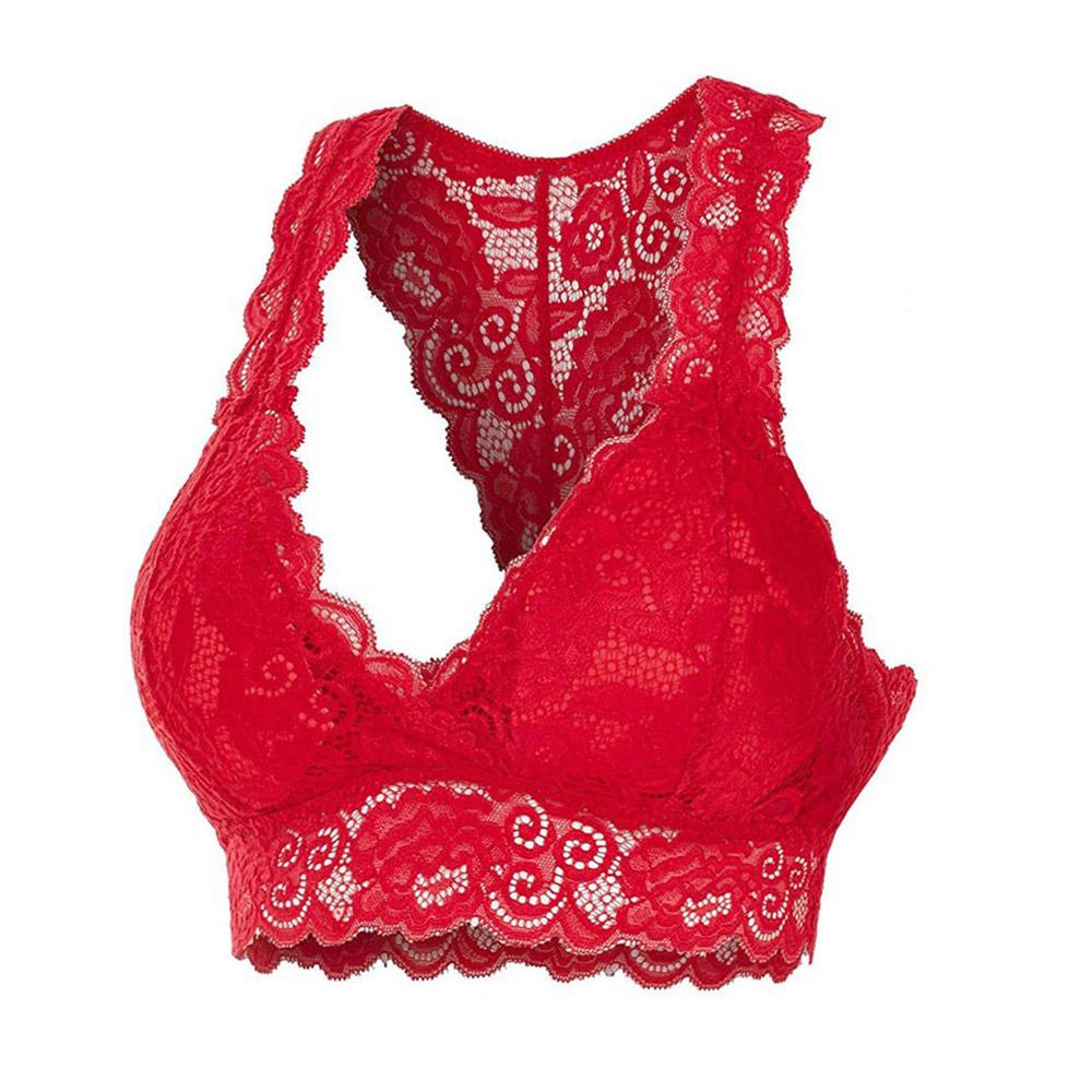 Womens Lace Sexy Bralette Underwear Push Up Bra Brassiere Lingerie Top Bras 