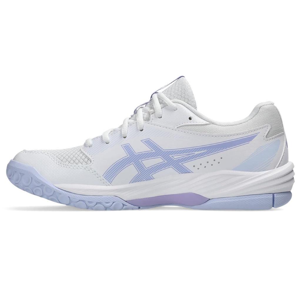 ASICS 4 Indoor Sports Size 104 Size E Size cm GEL-TASK Shoes, Women's, (White/Vapor), (1072A106), 22.5