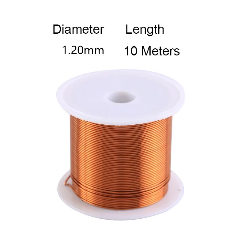 

1-3pcs 0.04mm 0.05mm 0.06mm 0.07mm 0.08mm-1.3mm Cable Copper Wire Magnet Wire Enameled Copper Winding Wire Coil Copper Wire 1pcs