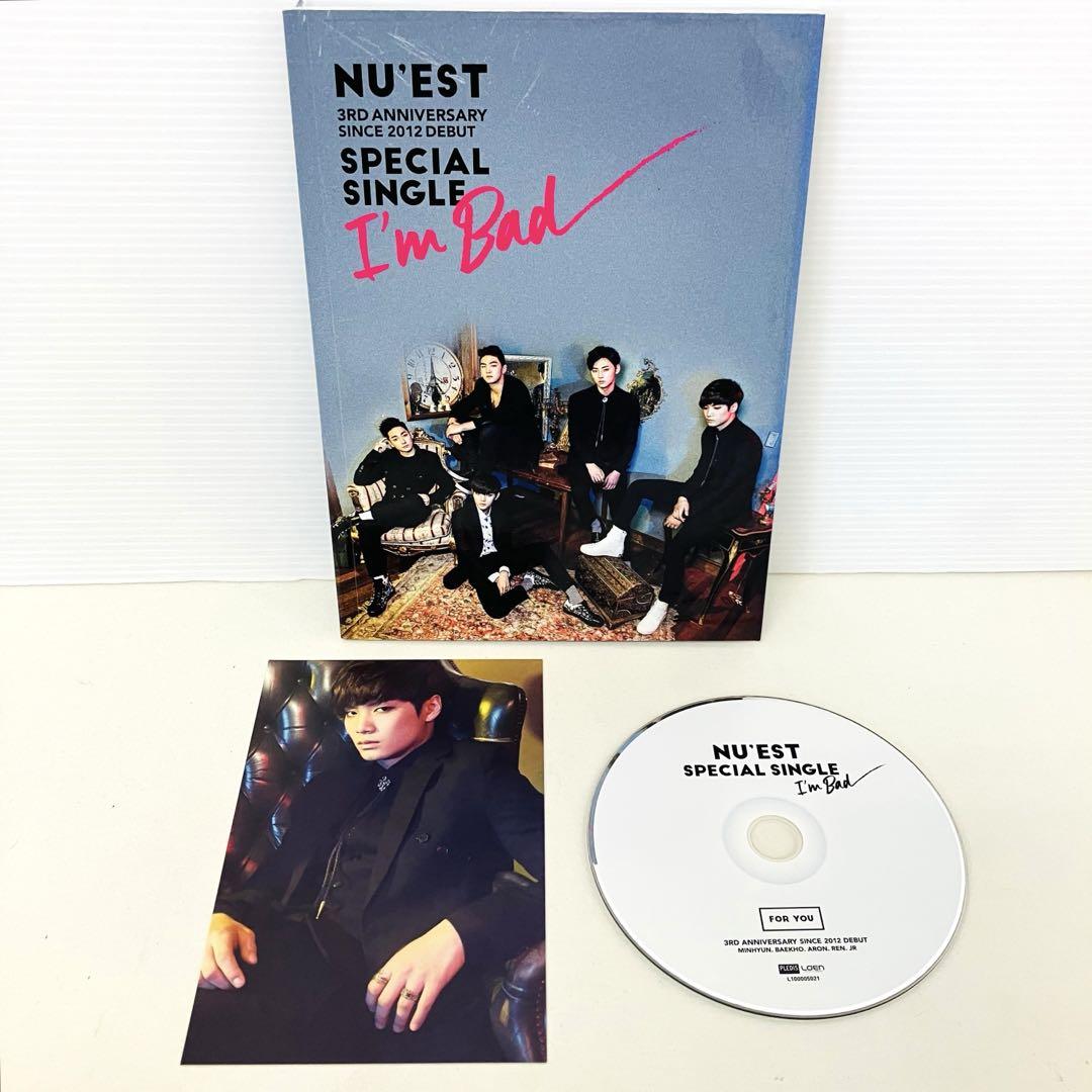 

[USED] NU EST I m bad Special Single JR with autographed card