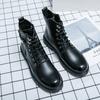 Short Martin boots men's autumn and winter new trend short boots retro British style fashion casual tooling boots men
