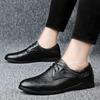 Luksusowe Biznesowe Buty Oxford Męskie Prawdziwa Skóra Codzienne Męskie&Amp;#39;S Buty Oddychające Formalne Buty Wieczorowe Męskie Biuro Ślub Obuwie