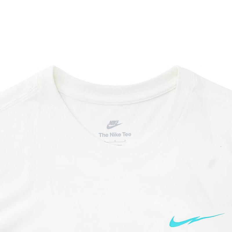New Nike T Shirts Men's White FZ5418-133
