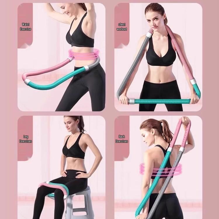 Mjuk Hula Hoop för Midjevänlig Magbantning och Minskning av Bukfett