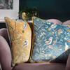 Housse de coussin - Wylder Tropics - Motif Oiseaux - Velours doux - Lavable en machine