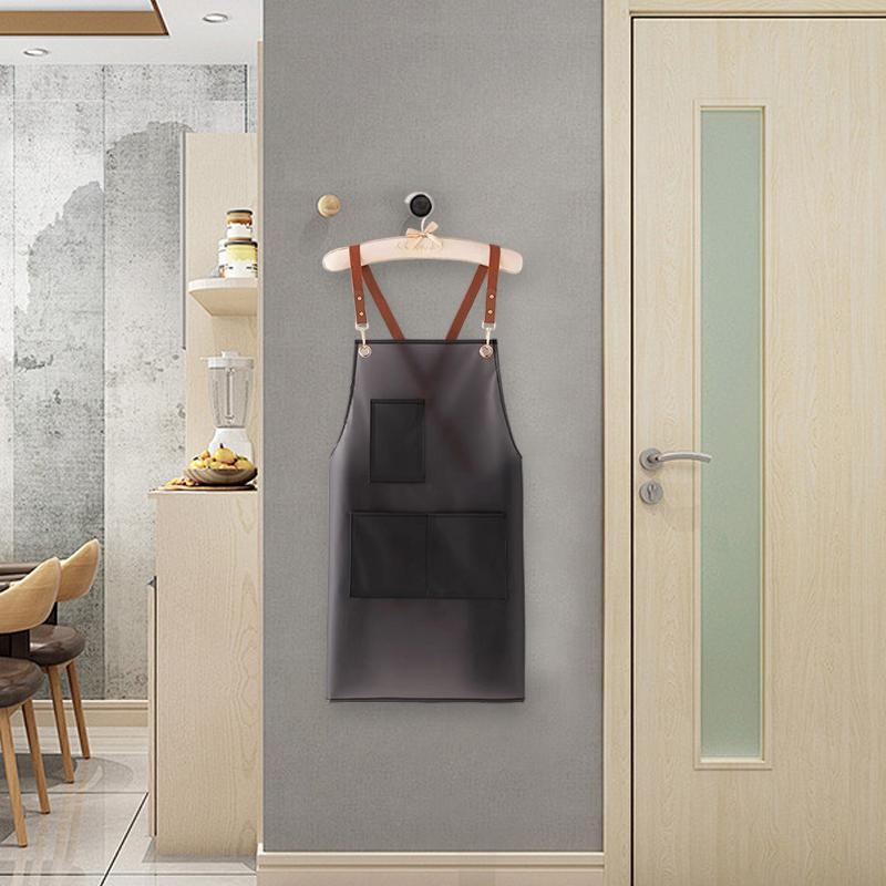 1PC Oil Resistant Durable Easy To Clean Transparent Stain Resistant Waterproof Kitchen Apron
