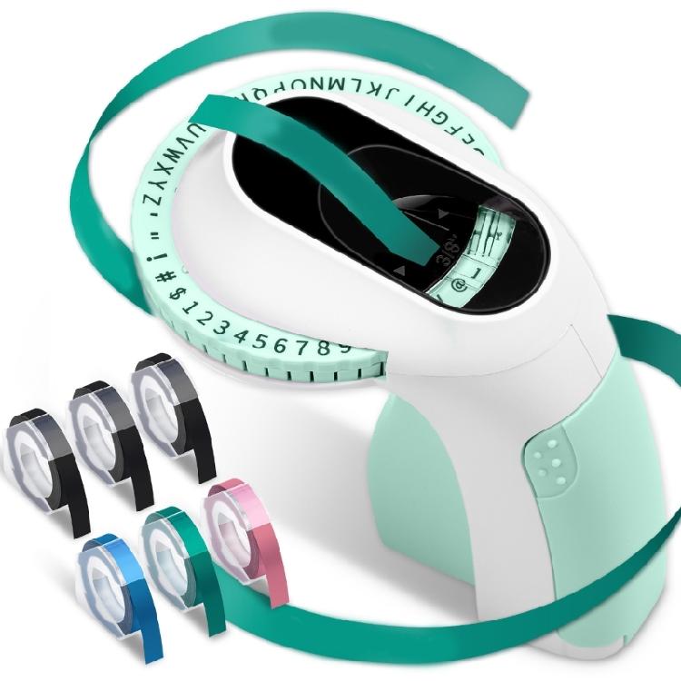 

3D Labelling Device Embossing Device Easy to Use Portable Embossing Device Embossing Machine зелений