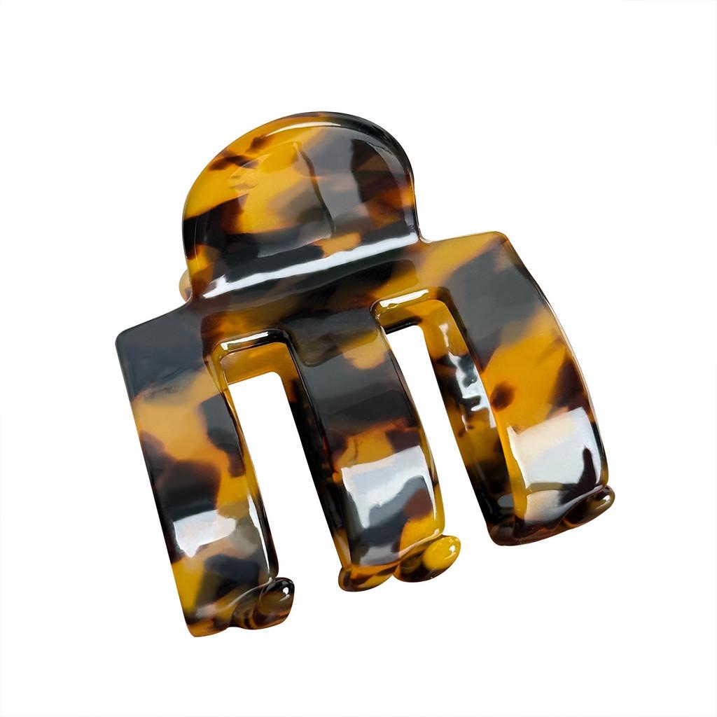 Elegante Koreanische Stil Minimalistische Kugel Haarklammer Vielseitiges Acetat Haaraccessoire Für Frauen