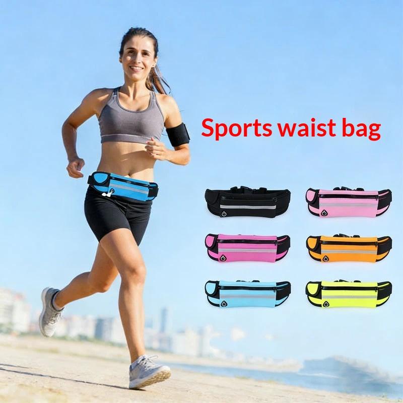 1Pc  Waterproof Sports Waist Bag, Dedicated Close-Fitting Waist Pack For Running And Cycling, Multifunctional Portable