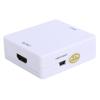 VGA na High Definition Multimedia Interface Konvertor Mini HD 1080P Konverzní Box AdaptérBílý