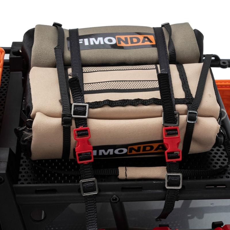 5PCS R/C Crawler Luggage Rope Roofrack Ropes Upgrade Accessories Remote Control Vehicle Part for 1/10 Crawler Car SCX10