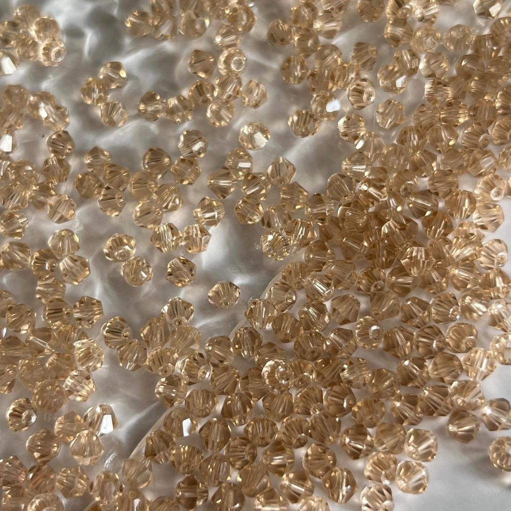 4mm Rhombus Loose Beads for DIY Jewelry: Bracelets, Necklaces, Earrings